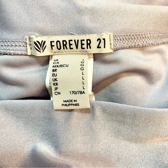 Periwinkle Metallic Shimmer Active Pants - Picture 5 of 5